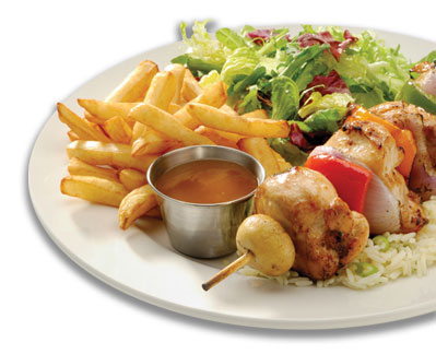 brochette de poulet