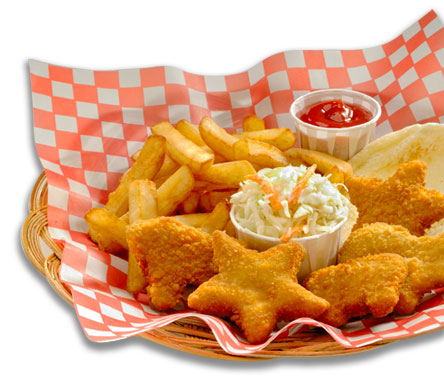menu pour enfants