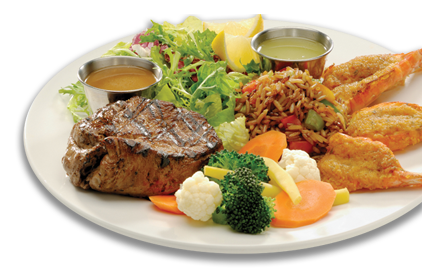 plat de filet mignon